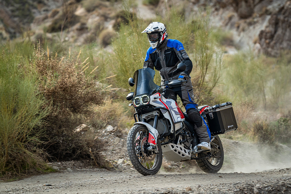 Secure stability for your motorcycle on any surface