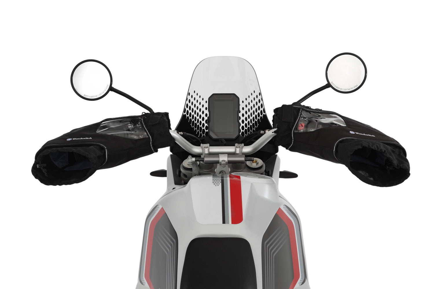 No more cold hands while riding a motorbike, in spite of minus temperatures!