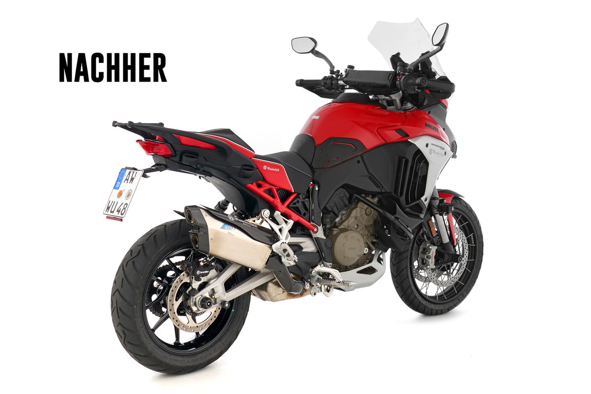High-quality, sophisticated conversion kit for a sporty, puristic tail