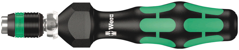 Wera Tools - Series 7400 Kraftform adjustable torque screwdrivers (2.5-29.0 in. lbs.) with Rapidaptor quick-release chuck