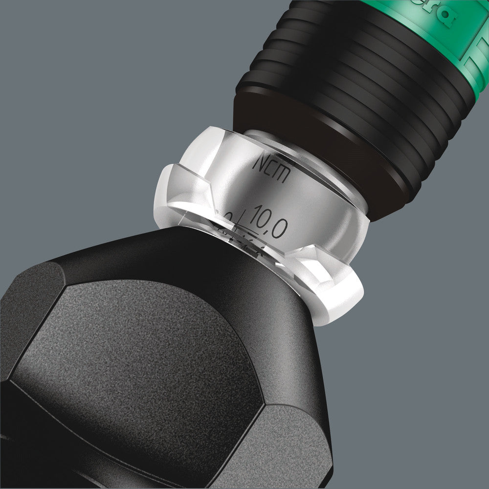 Wera Tools - Series 7400 Kraftform adjustable torque screwdrivers (0.1-3.0 Nm) with Rapidaptor quick-release chuck