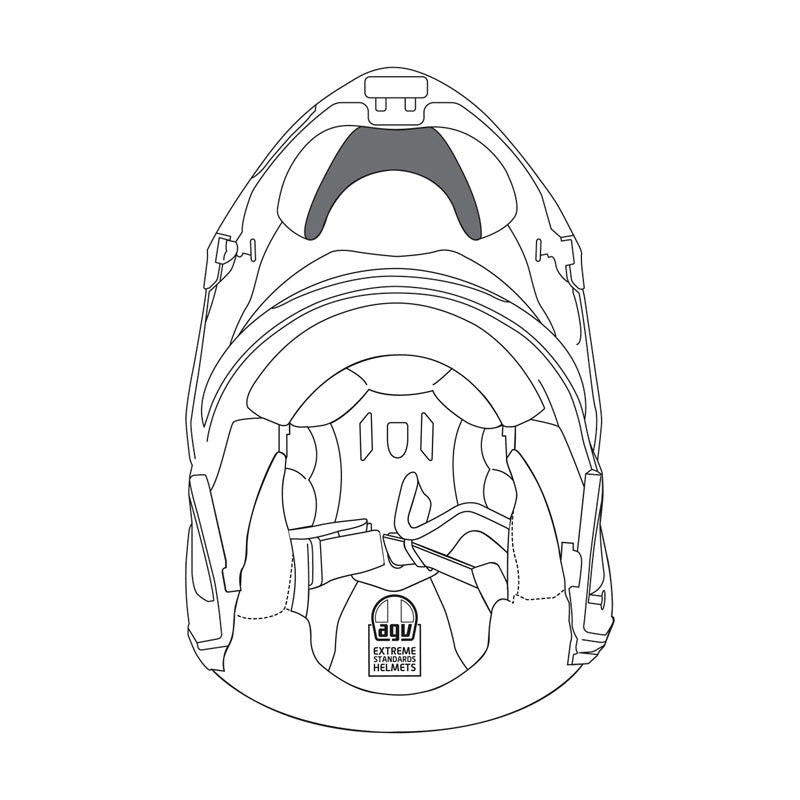 AGV - Replacement Summer Wind Protector for Sportmodular