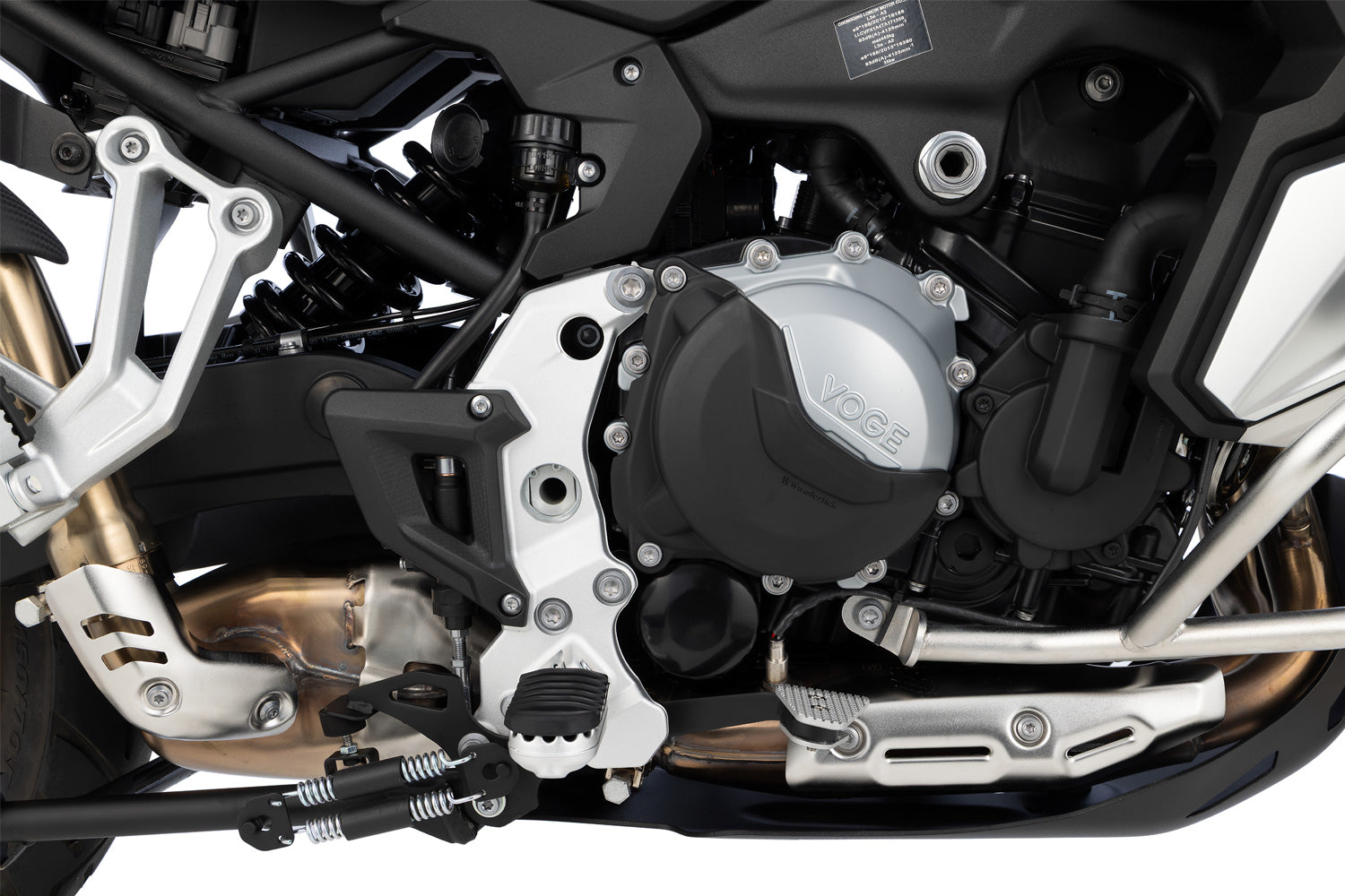 Wunderlich - Engine Protection Cover Set for Clutch and Alternator for Voge DS900X