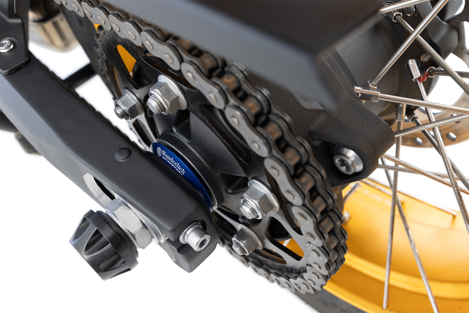 Wunderlich - Rear Wheel Spacer Sleeve Trackday - Chain Side