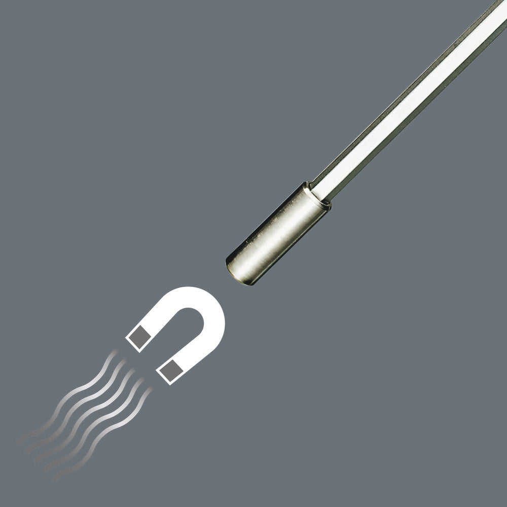 Wera Tools - 812/1 Bitholding screwdriver with strong permanent magnet