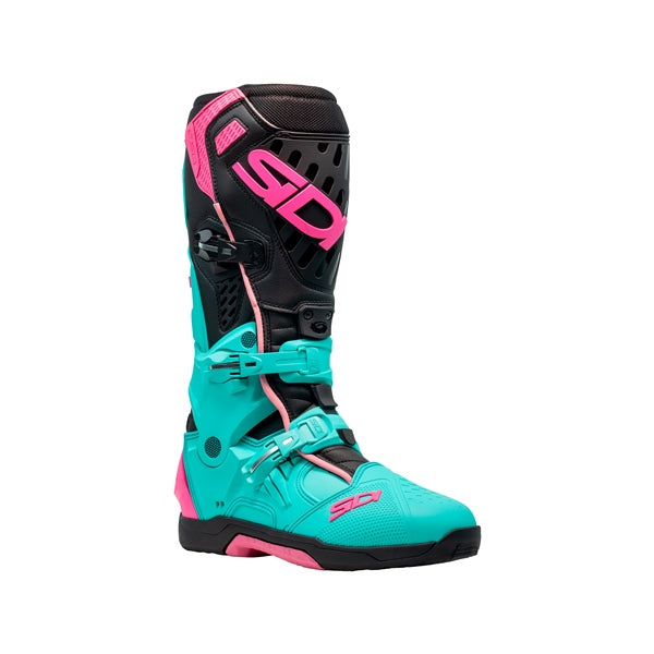 Sidi-BOOT CROSSAIR MINT/BK/PI 48 SIDI MMXCROSSAIRMNTBLKPK48 8017732730572
