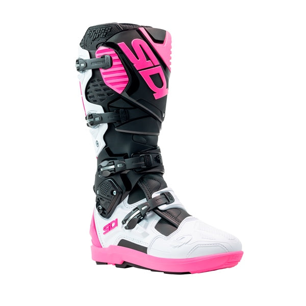 Sidi-BOOT CROSSFIRE 3 SRS BK/WH/PI 40 SIDI MMFIRE3WSRSBLKWHTPK40 8017732726360
