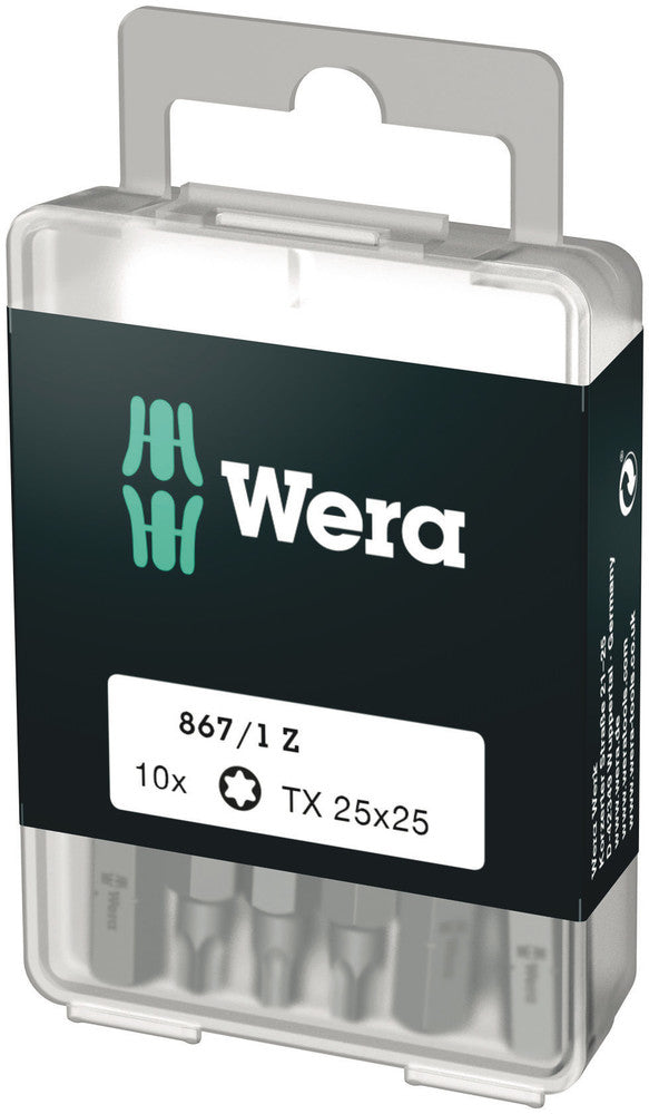 Wera Tools - 867/1 DIY TORX® bits