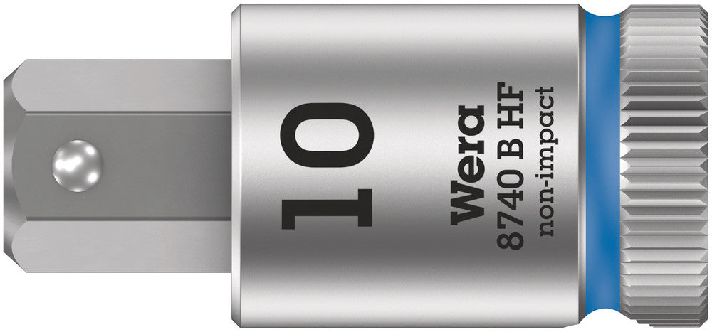 Wera Tools - 8740 B HF Zyklop bit socket with holding function, 3/8" drive