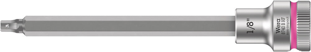 Wera Tools - 8740 B HF Zyklop bit socket with holding function, 3/8" drive
