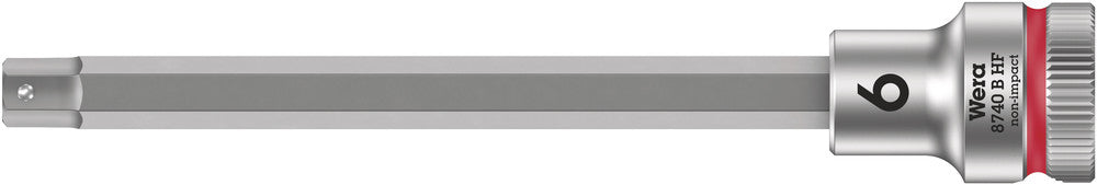 Wera Tools - 8740 B HF Zyklop bit socket with holding function, 3/8" drive
