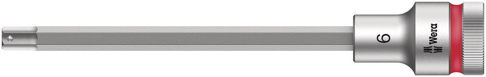 Wera Tools - 8740 C HF Zyklop bit socket with 1/2" drive with holding function