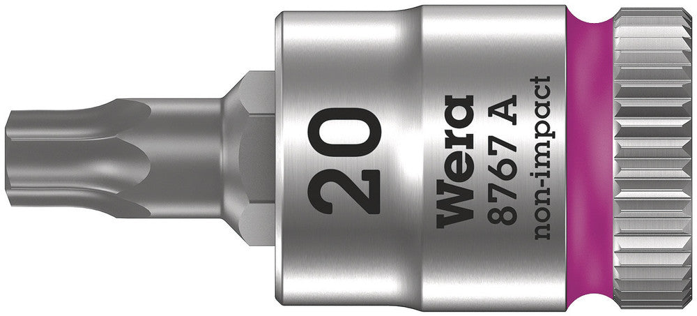 Wera Tools - 8767 A TORX® Zyklop bit socket, 1/4" drive