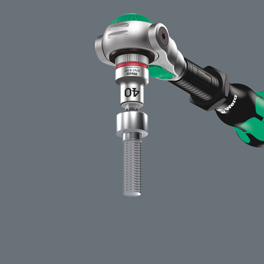 Wera Tools - 8767 B HF TORX® Zyklop bit socket with holding function, 3/8" drive