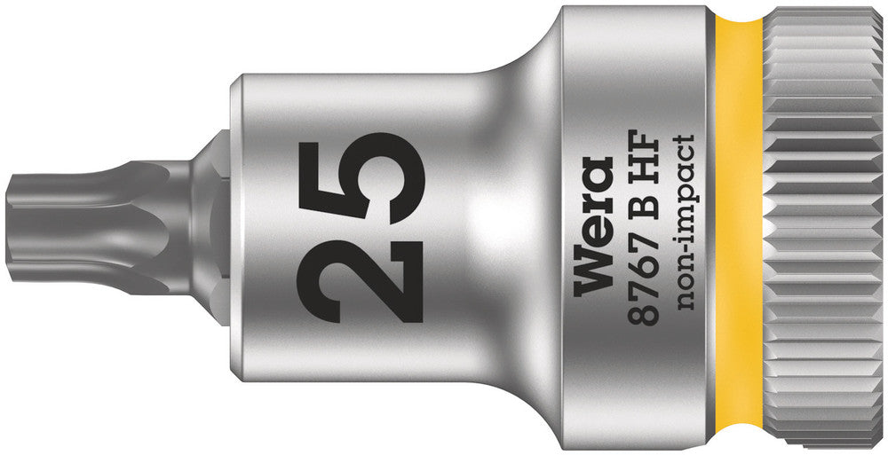 Wera Tools - 8767 B HF TORX® Zyklop bit socket with holding function, 3/8" drive