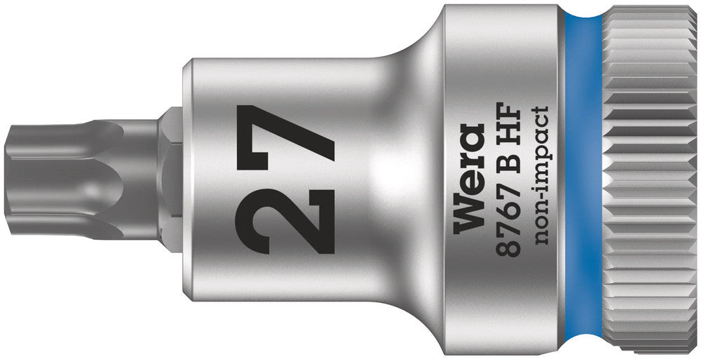 Wera Tools - 8767 B HF TORX® Zyklop bit socket with holding function, 3/8" drive