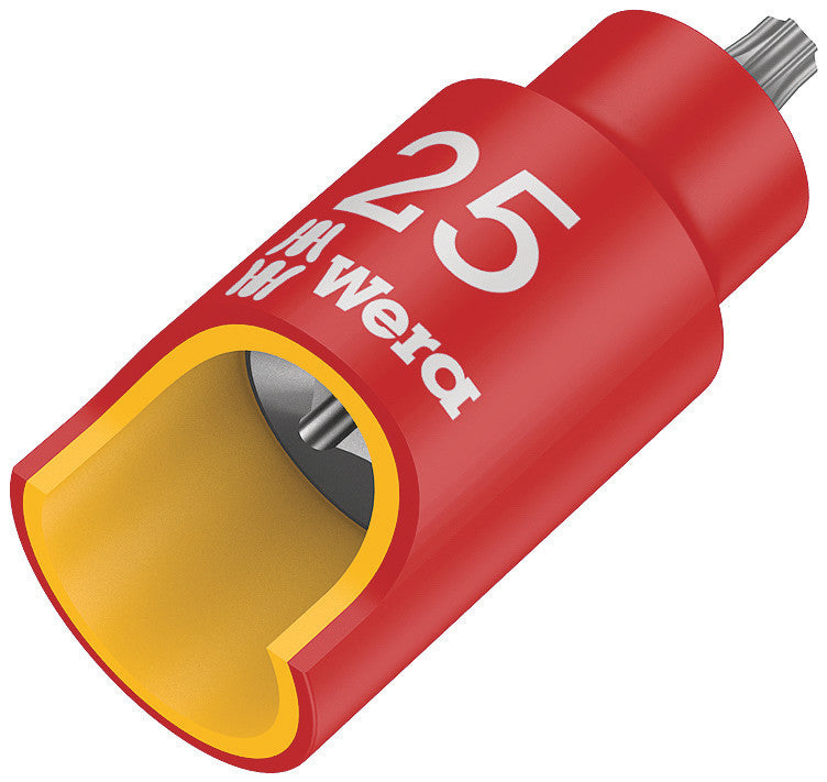 Wera Tools - 8767 B VDE HF TORX® Zyklop bit socket, insulated, with holding function, 3/8" drive