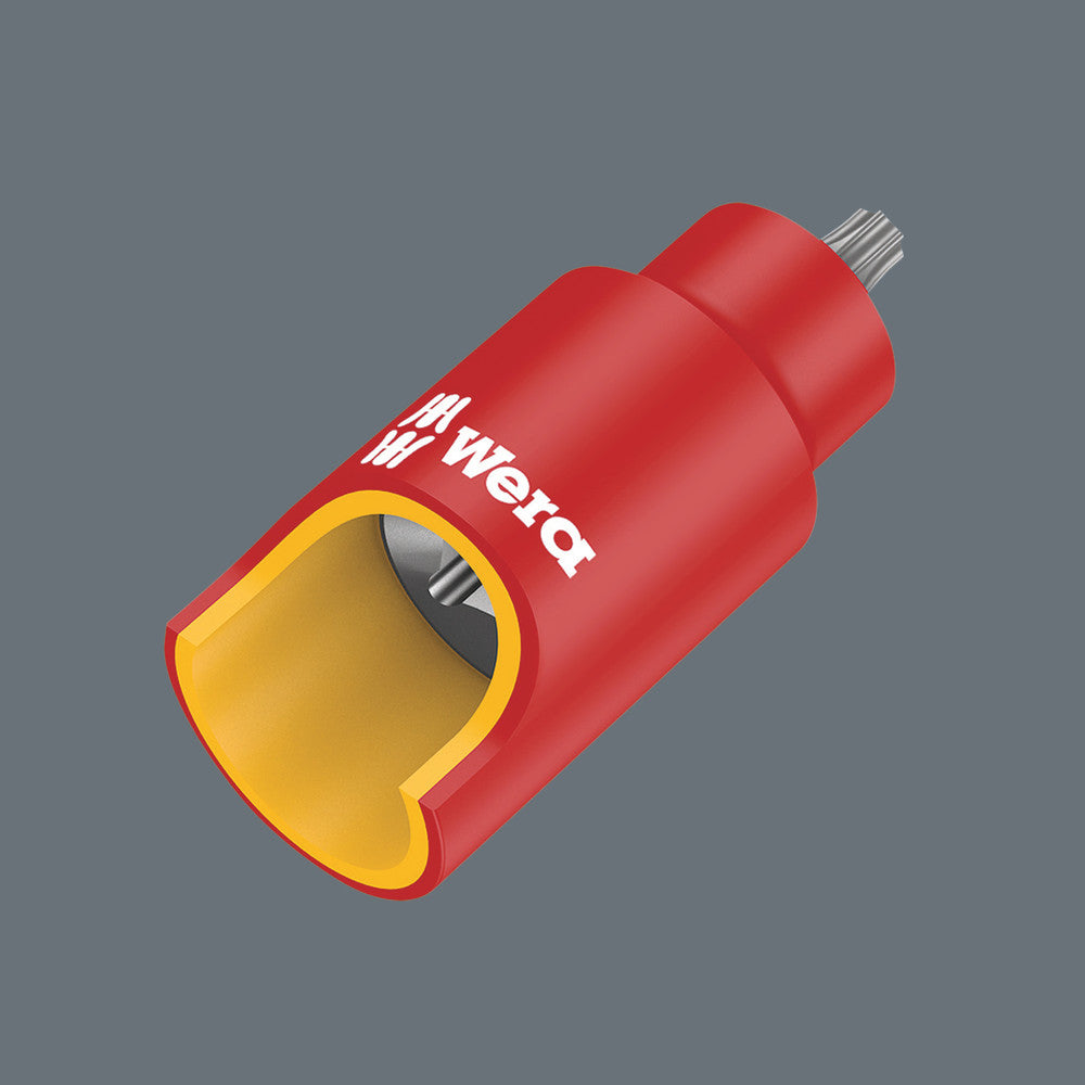 Wera Tools - 8767 B VDE HF TORX® Zyklop bit socket, insulated, with holding function, 3/8" drive