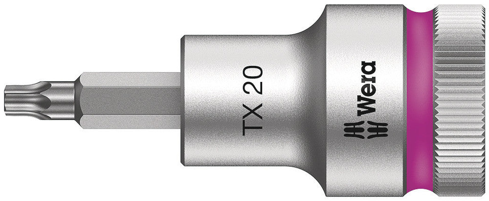 Wera Tools - 8767 C HF TORX® Zyklop bit socket with 1/2" drive with holding function