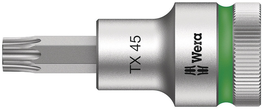 Wera Tools - 8767 C HF TORX® Zyklop bit socket with 1/2" drive with holding function