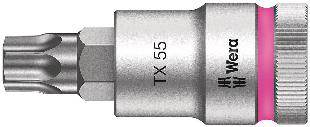 Wera Tools - 8767 C HF TORX® Zyklop bit socket with 1/2" drive with holding function