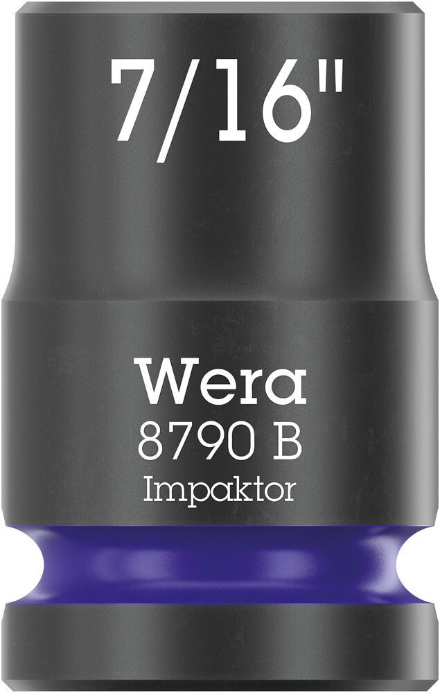 Wera Tools - 8790 B Impaktor socket with 3/8" drive