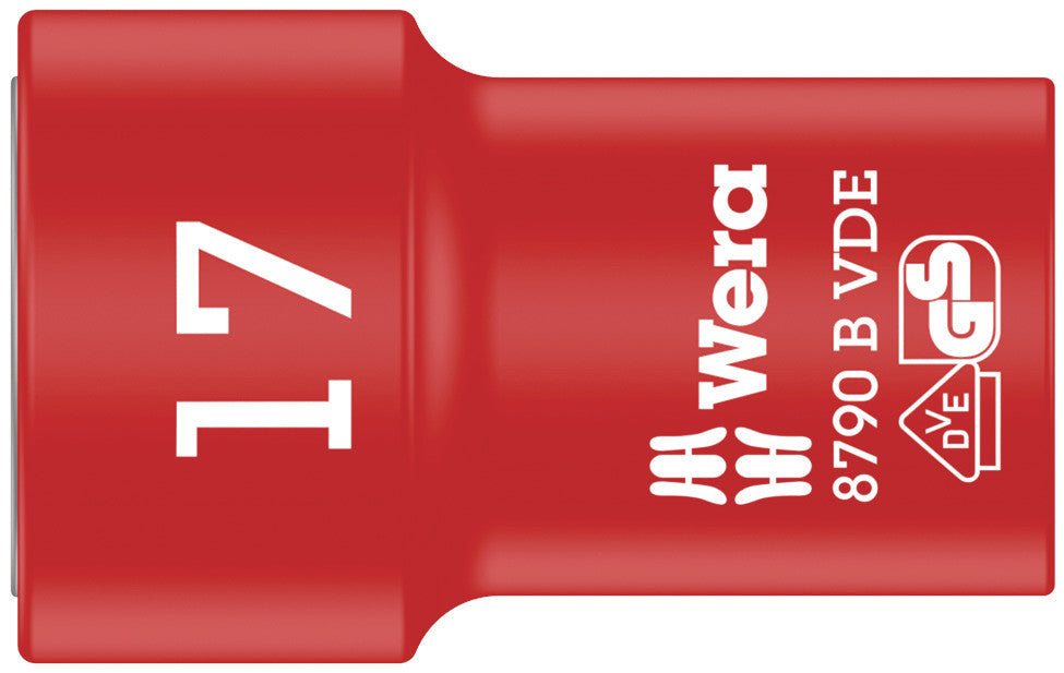 Wera Tools - 8790 B VDE Zyklop 3/8" socket, insulated