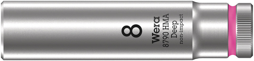 Wera Tools - 8790 HMA Deep 1/4" socket
