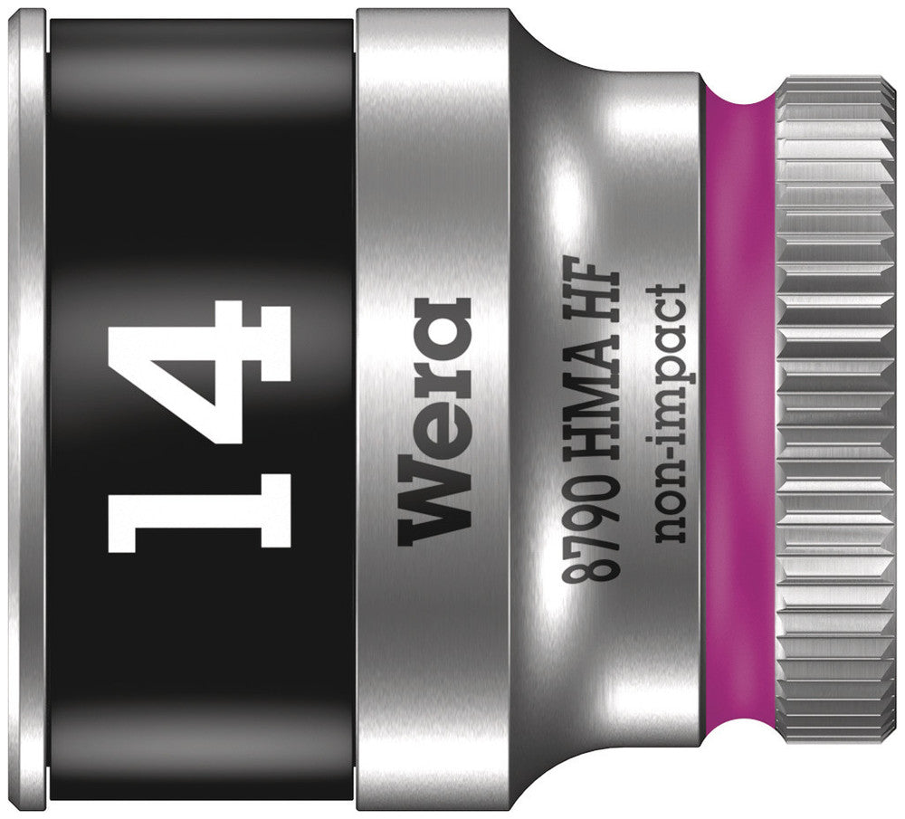 Wera Tools - 8790 HMA HF Zyklop socket with 1/4" drive with holding function