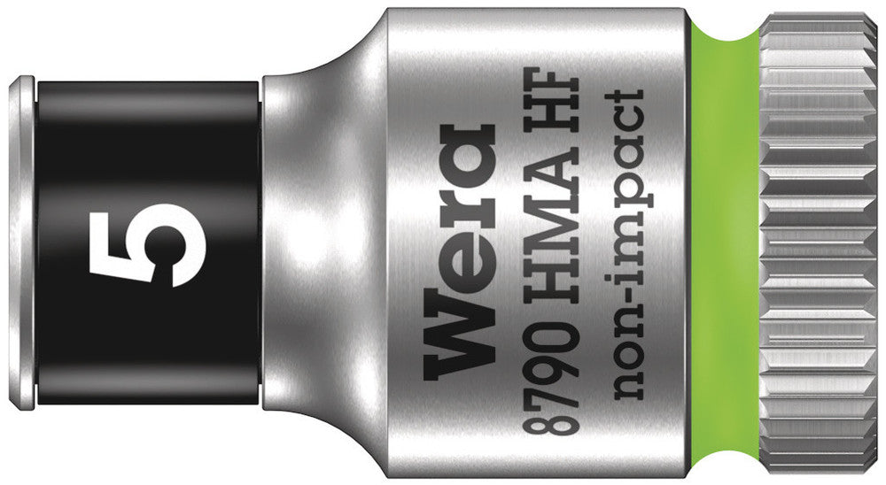 Wera Tools - 8790 HMA HF Zyklop socket with 1/4" drive with holding function