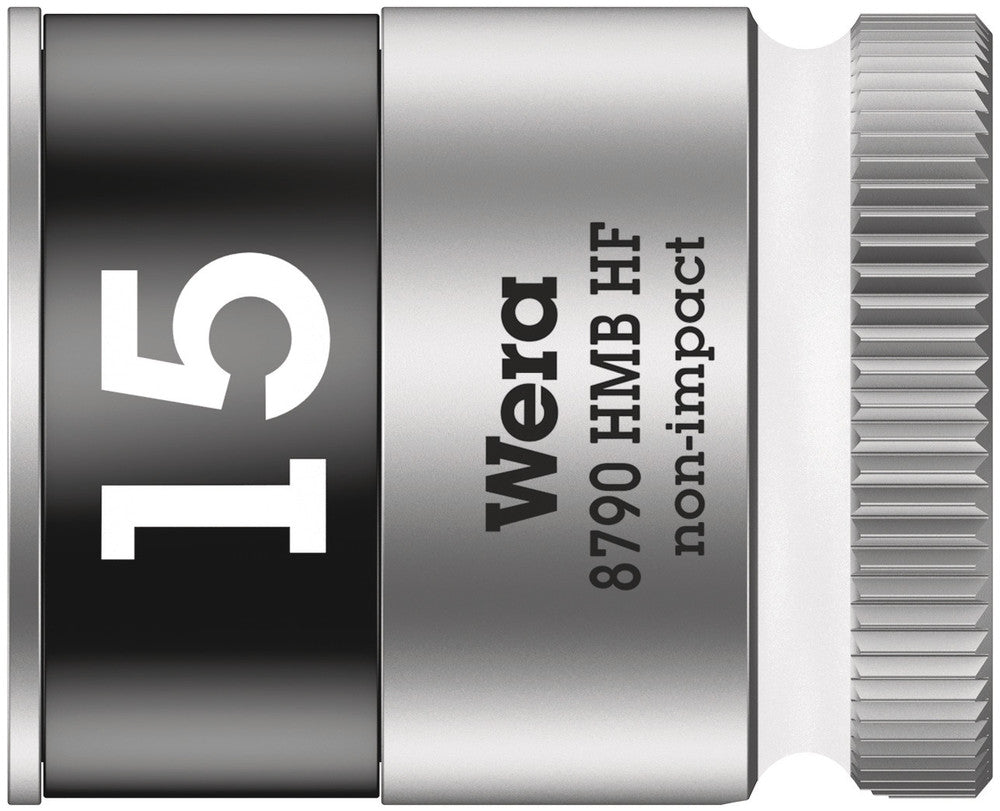 Wera Tools - 8790 HMB HF Zyklop socket with 3/8" drive with holding function