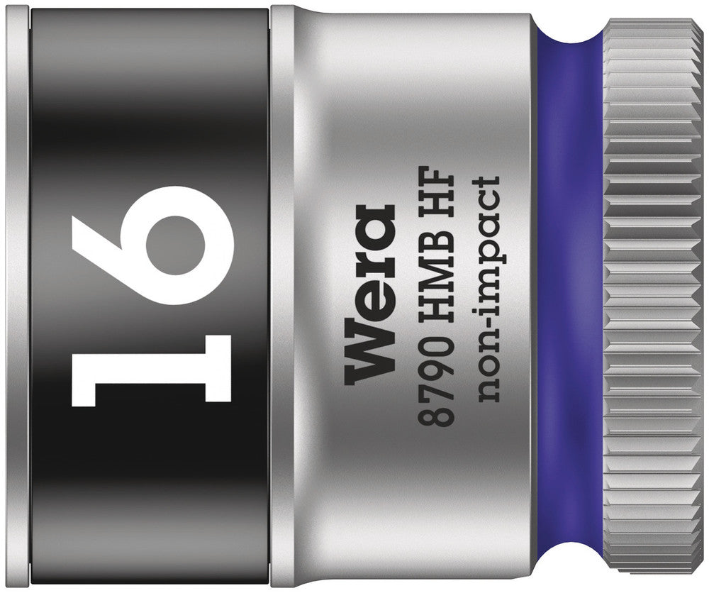 Wera Tools - 8790 HMB HF Zyklop socket with 3/8" drive with holding function