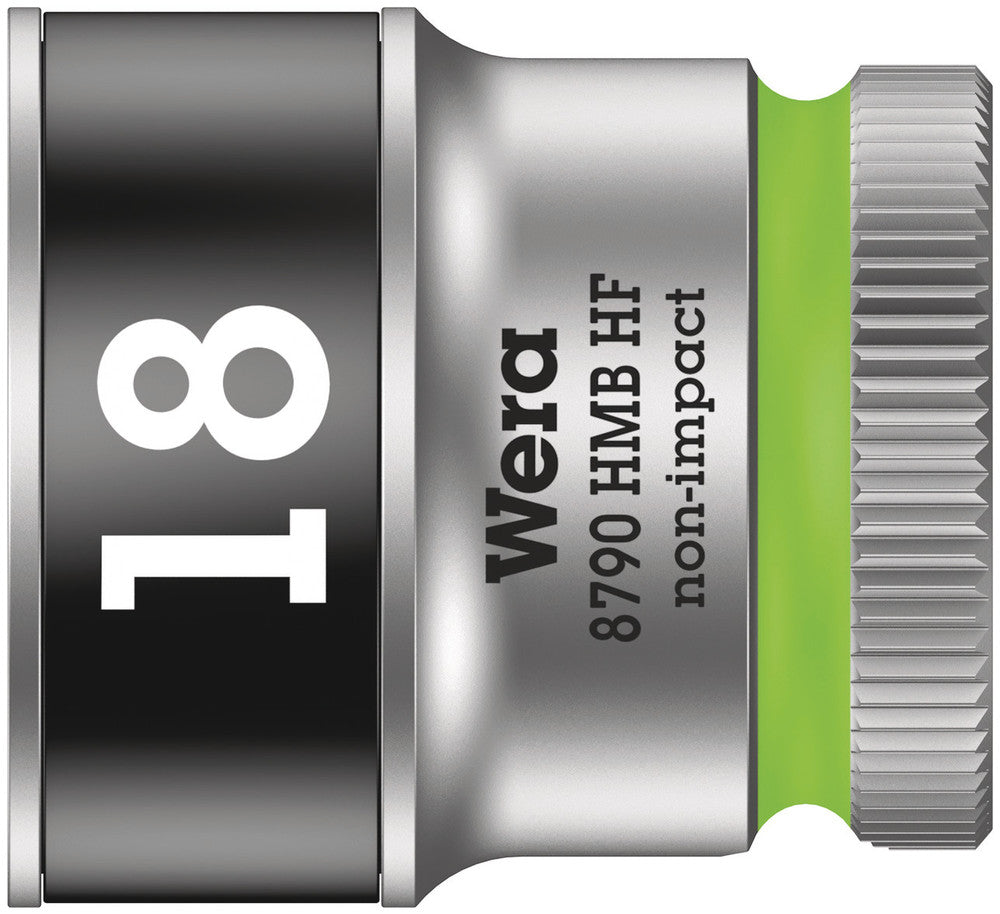 Wera Tools - 8790 HMB HF Zyklop socket with 3/8" drive with holding function