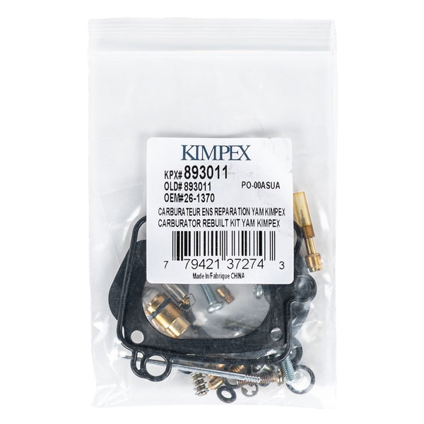 Kimpex-CARBURATOR REBUILT KIT YAM KIMPEX 26-1370 