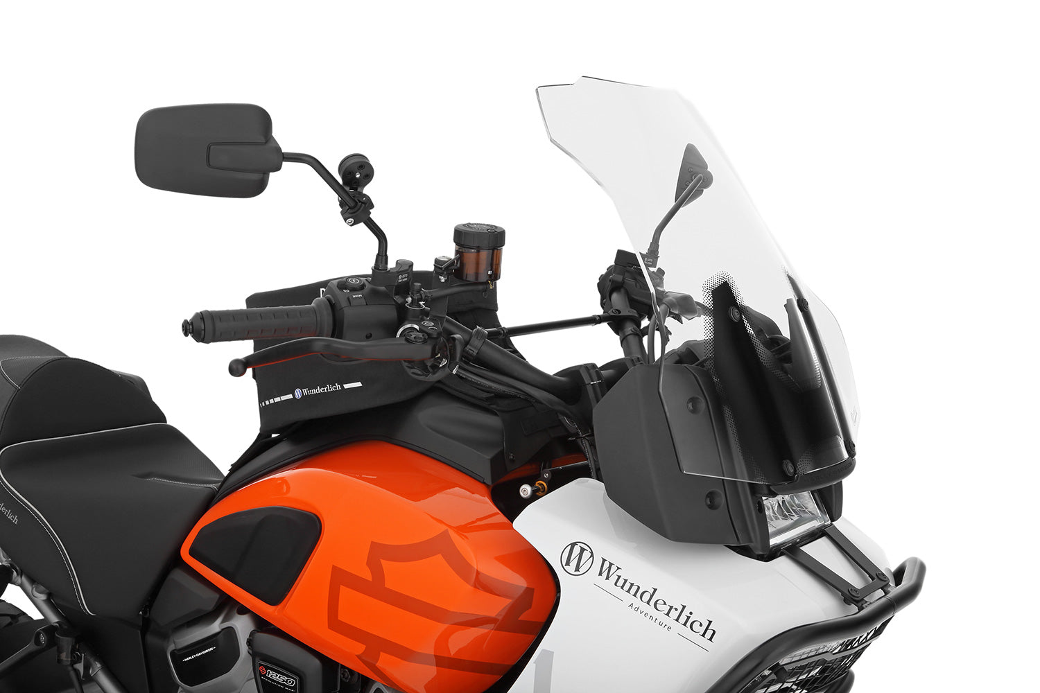 Wunderlich MARATHON windshield with windshield reinforcement-90154-000
