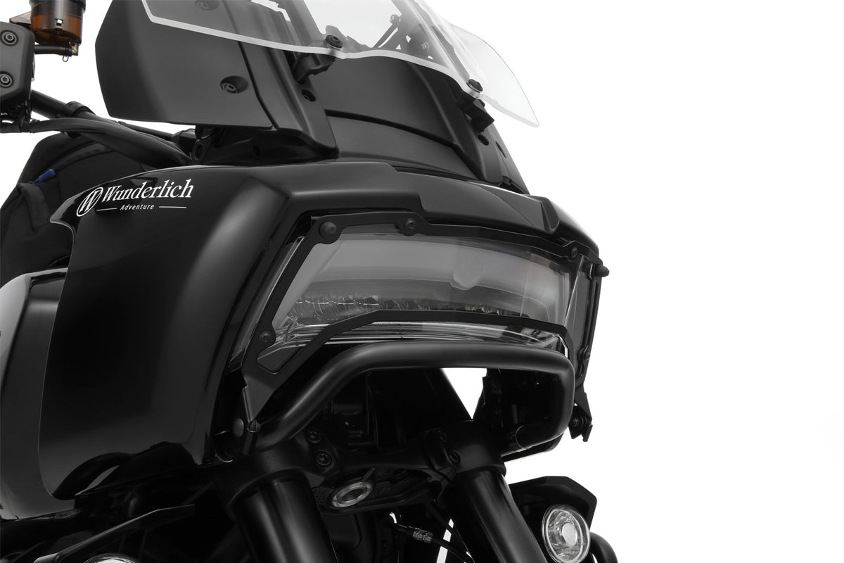 Wunderlich headlight protection grill for the Harley-Davidson Pan America 1250 reliably protects the original headlight from expensive...