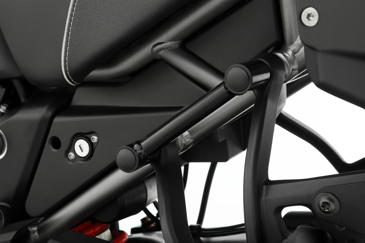 Noticeably lighter and above all safer to place the motorcycle on the centre stand