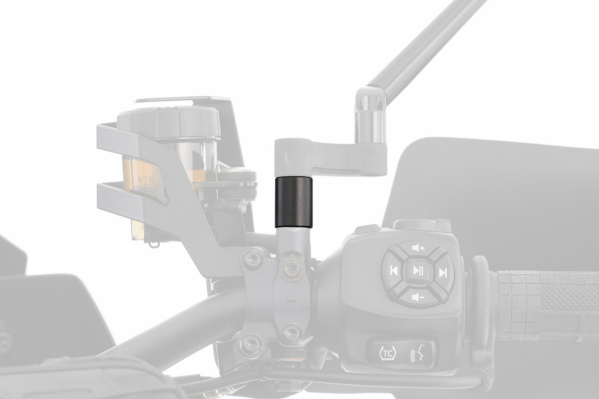 Additional lift for mirror extension - raises your mirrors by 25 mm
