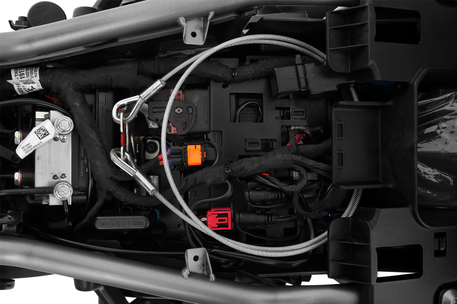 Wunderlich helmet anti-theft system „HelmLock“. The safest helmet protection.