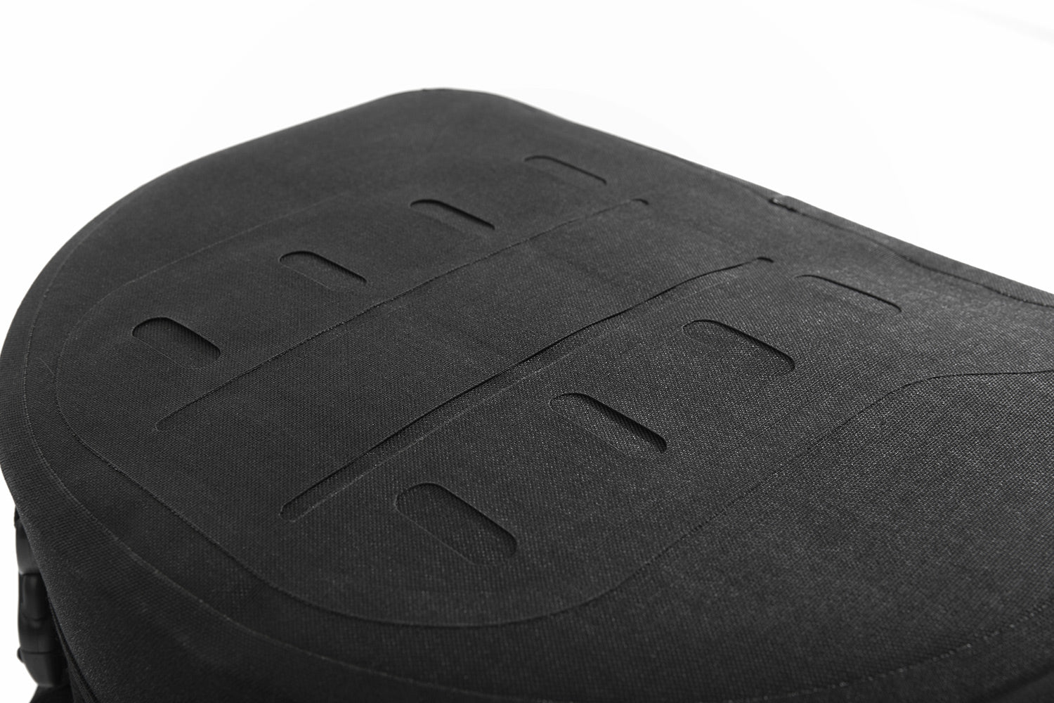 Multi-functional and compact bag can  either be attached to the luggage carrier of the passenger seat quickly and  simply