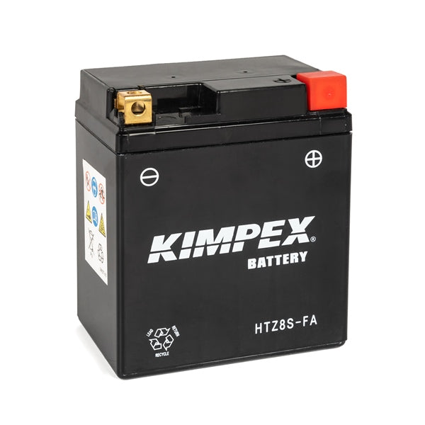 Kimpex - VRLA Battery Maintenance Free Factory Activated (YTZ8S-FA)