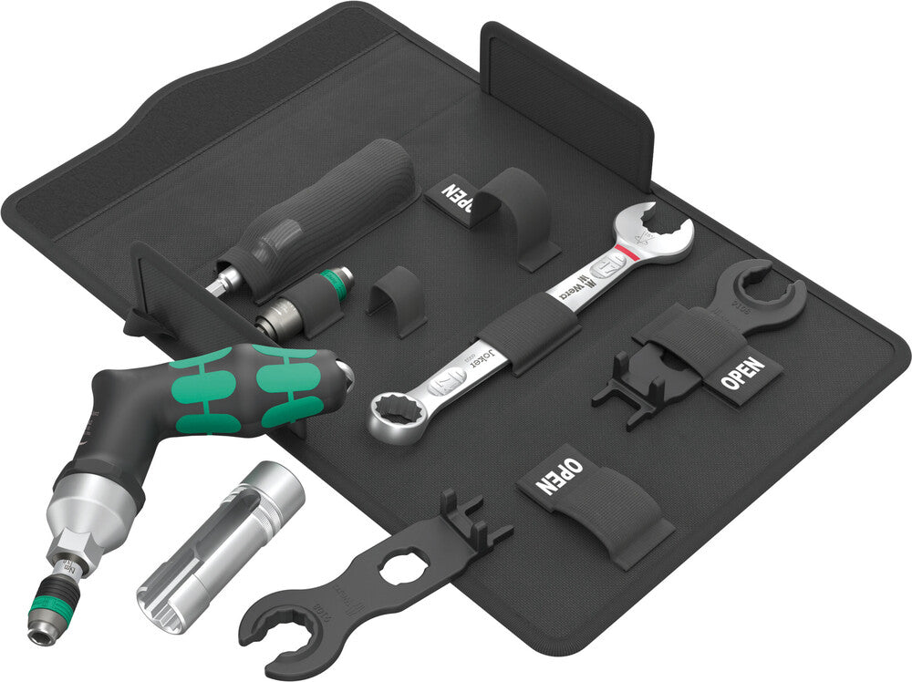 Wera Tools - 9524 Photovoltaic mounting tool set 1