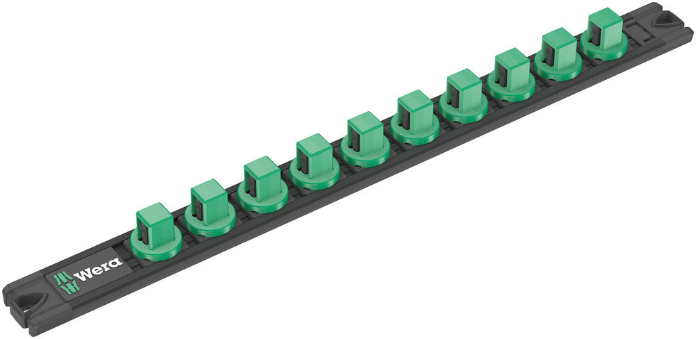Wera Tools - 9602 Magnetic socket rail, 1/2", empty