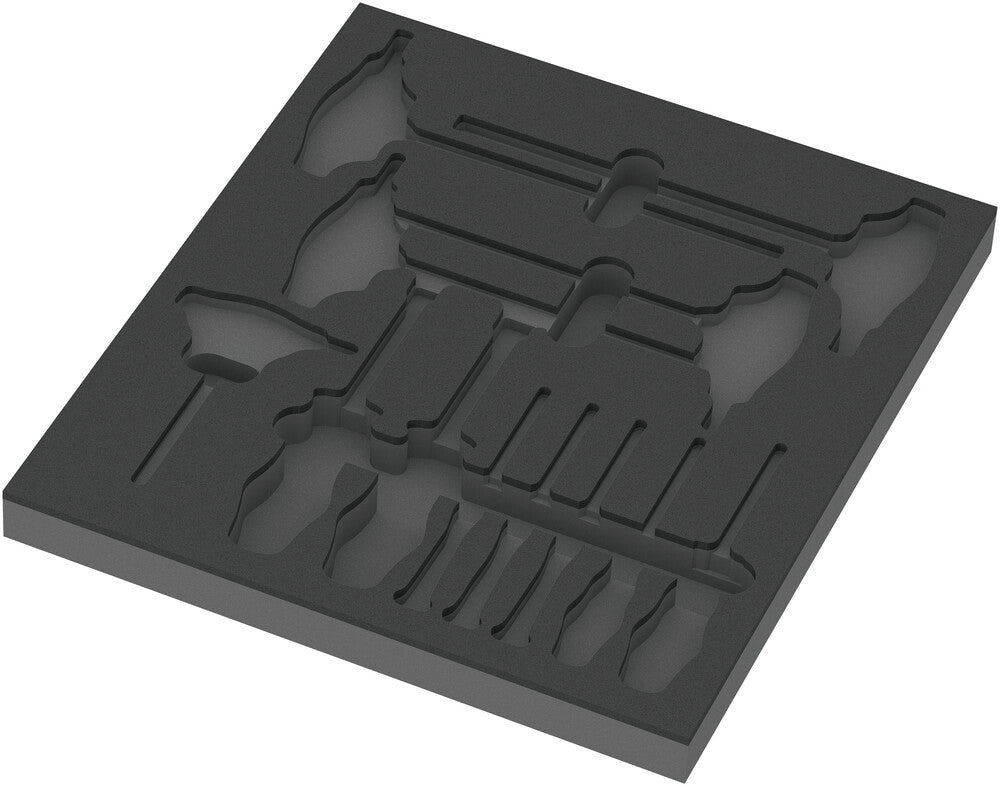 Wera Tools - 9813 Foam insert Hex screwdriver set 1, empty