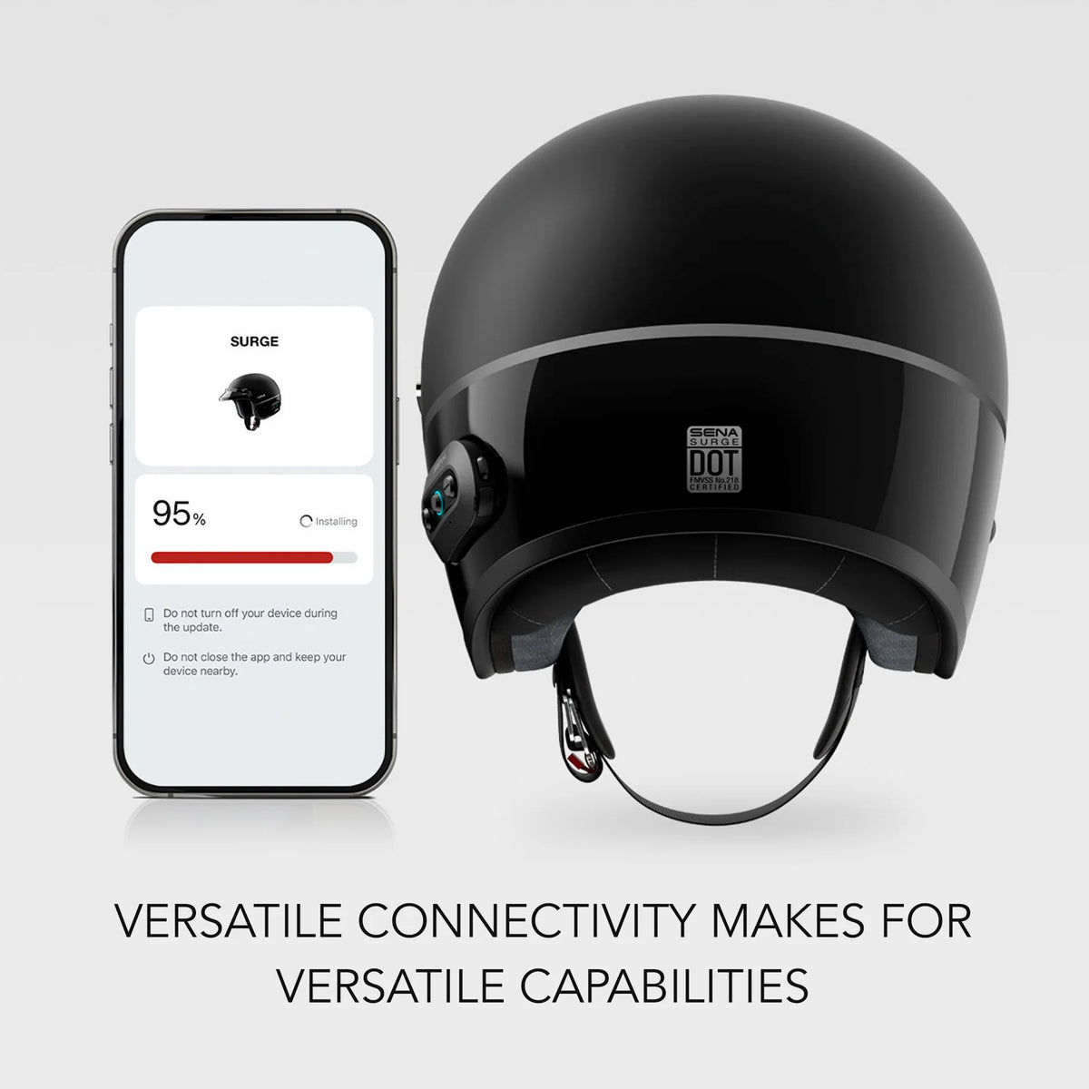 Sena - SURGE Smart Communication Motorcycle Helmet