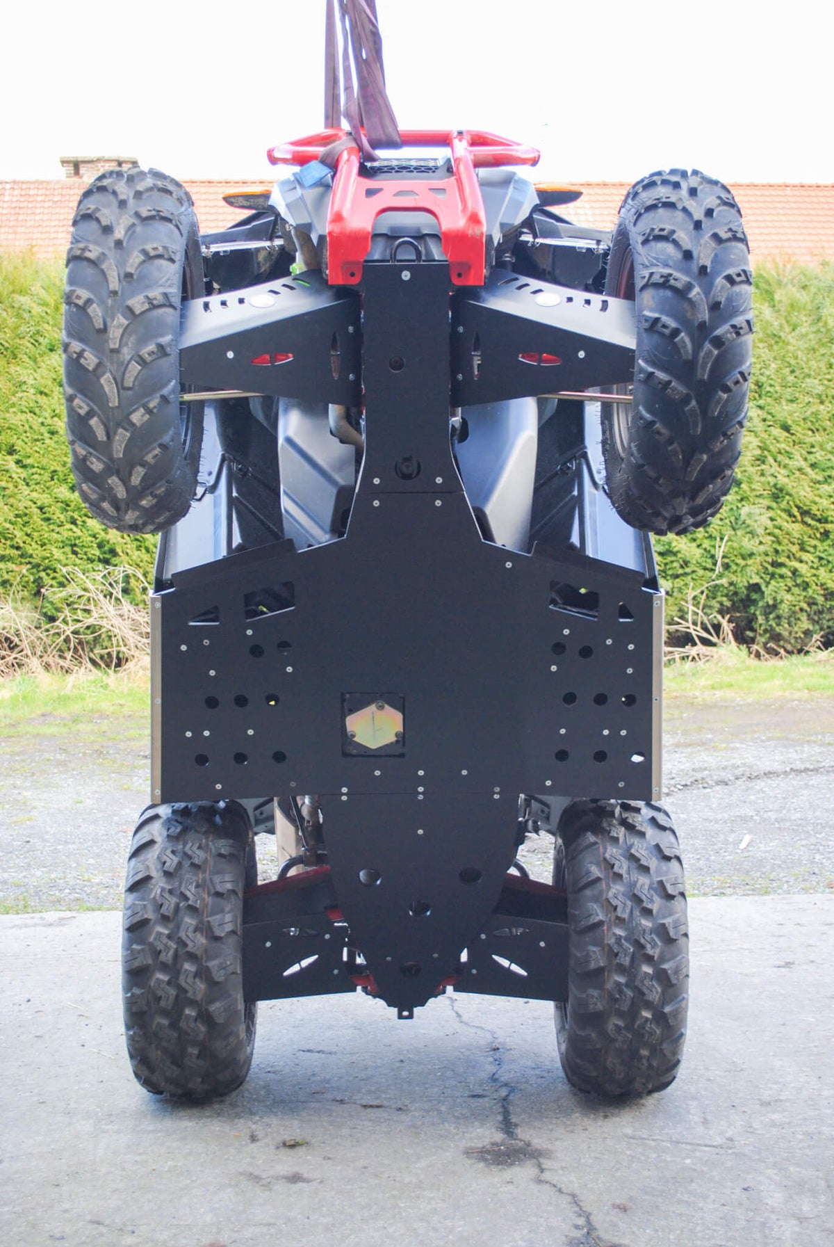 AXP Racing - Full Frame Skid Plate HDPE (10mm Thick) for Polaris SCRAMBLER 850 2013-2015