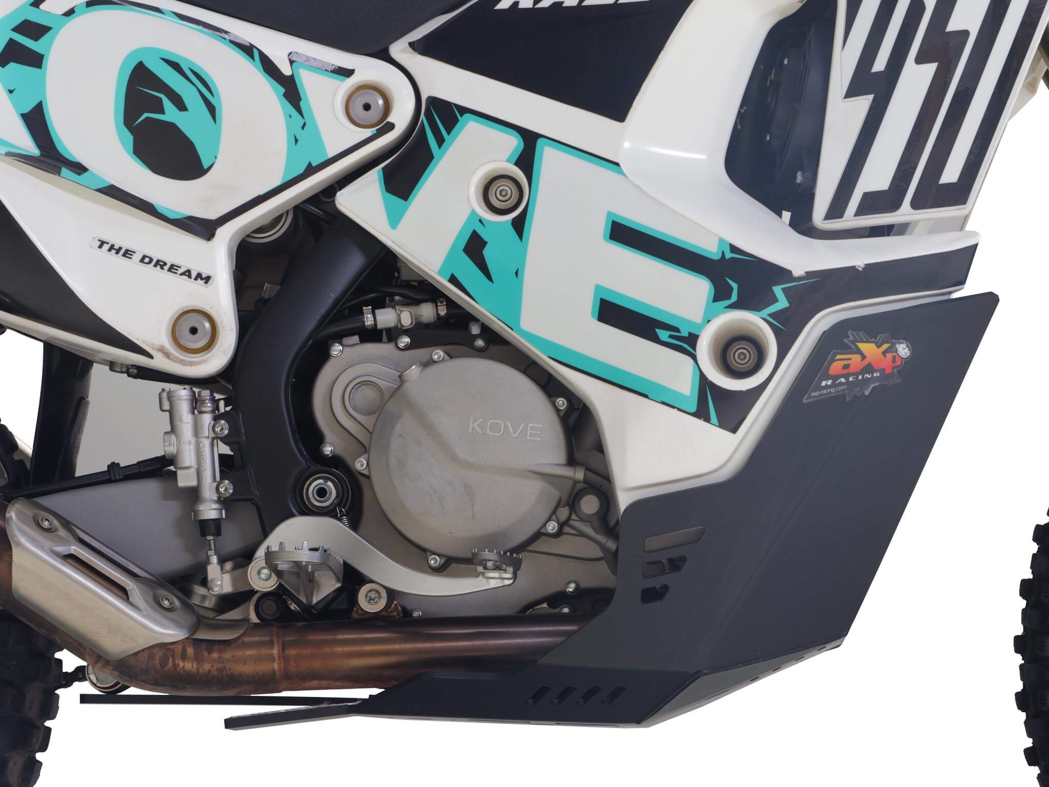 AXP Racing - Adventure Skid Plate HDPE (8mm Thick) for Kove 450Rally 2024-2025