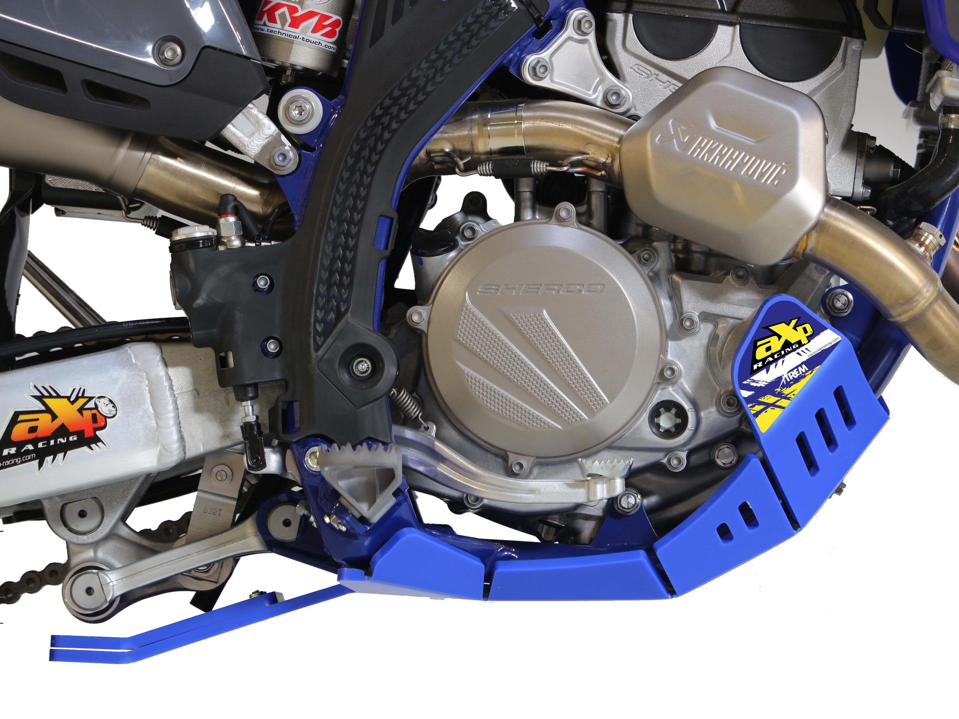 AXP Racing - Xtrem HDPE Skid Plate for Sherco SEF250 FACTORY-300SEF FACTORY 2025