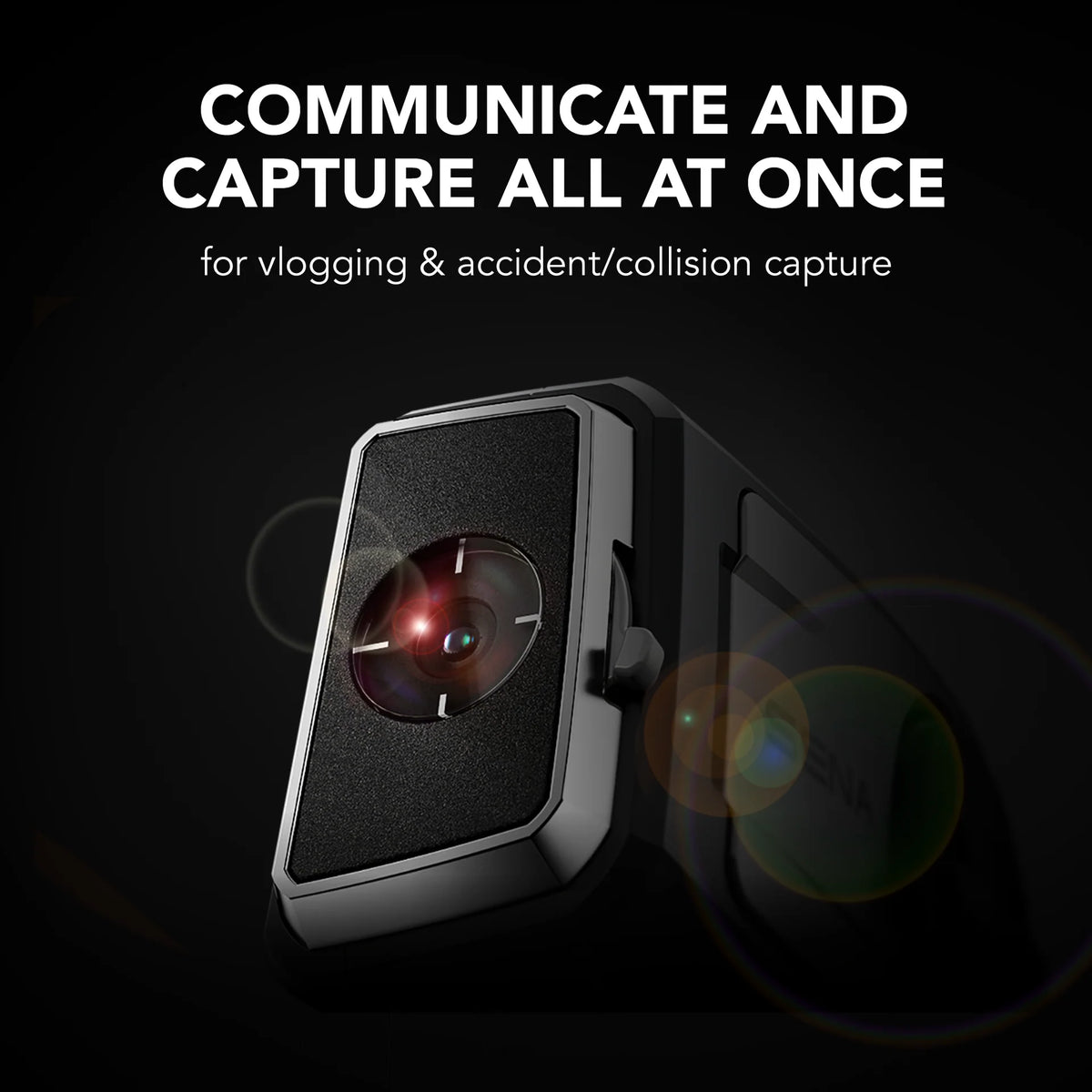 Sena - 50C Motorcycle Communication & 4K Camera System