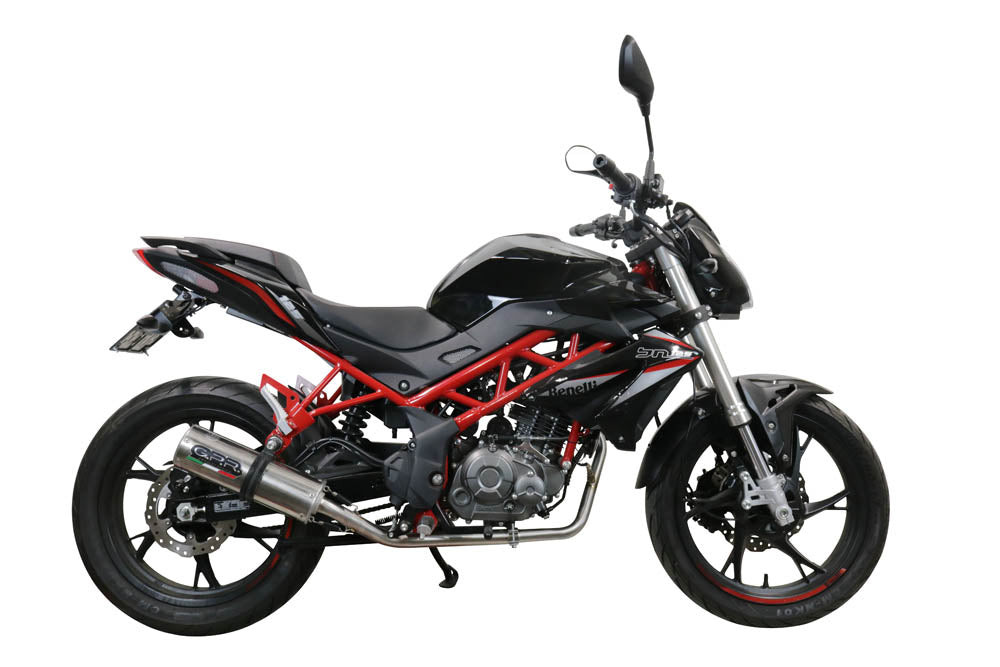 GPR-Exhaust---M3-Inox-Full-Line-for-BN-125-from-2018-to-2020-dB-Killer-Catalyst